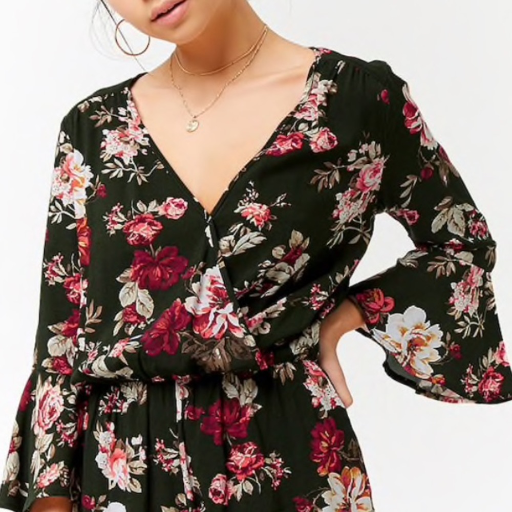 ☀️FLORAL ROMPER🌹 - Picture 5 of 5